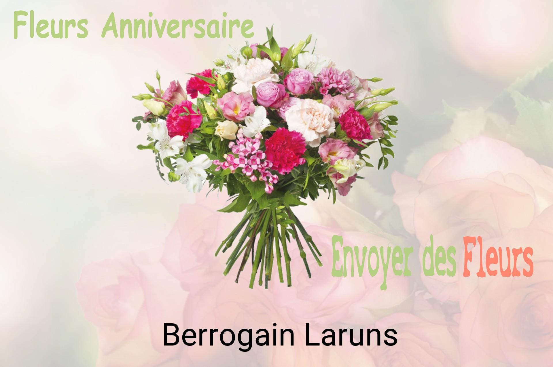 Bouquet de fleurs d’anniversaire livré à Berrogain-Laruns